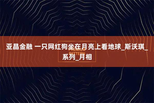 亚晶金融 一只网红狗坐在月亮上看地球_斯沃琪_系列_月相